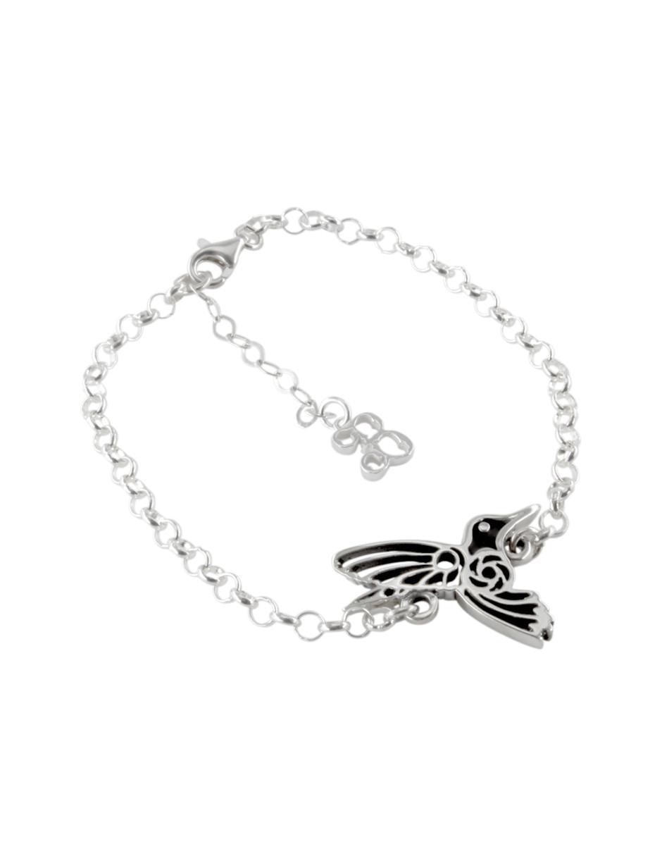 Pulsera de plata Clásica acabado liso