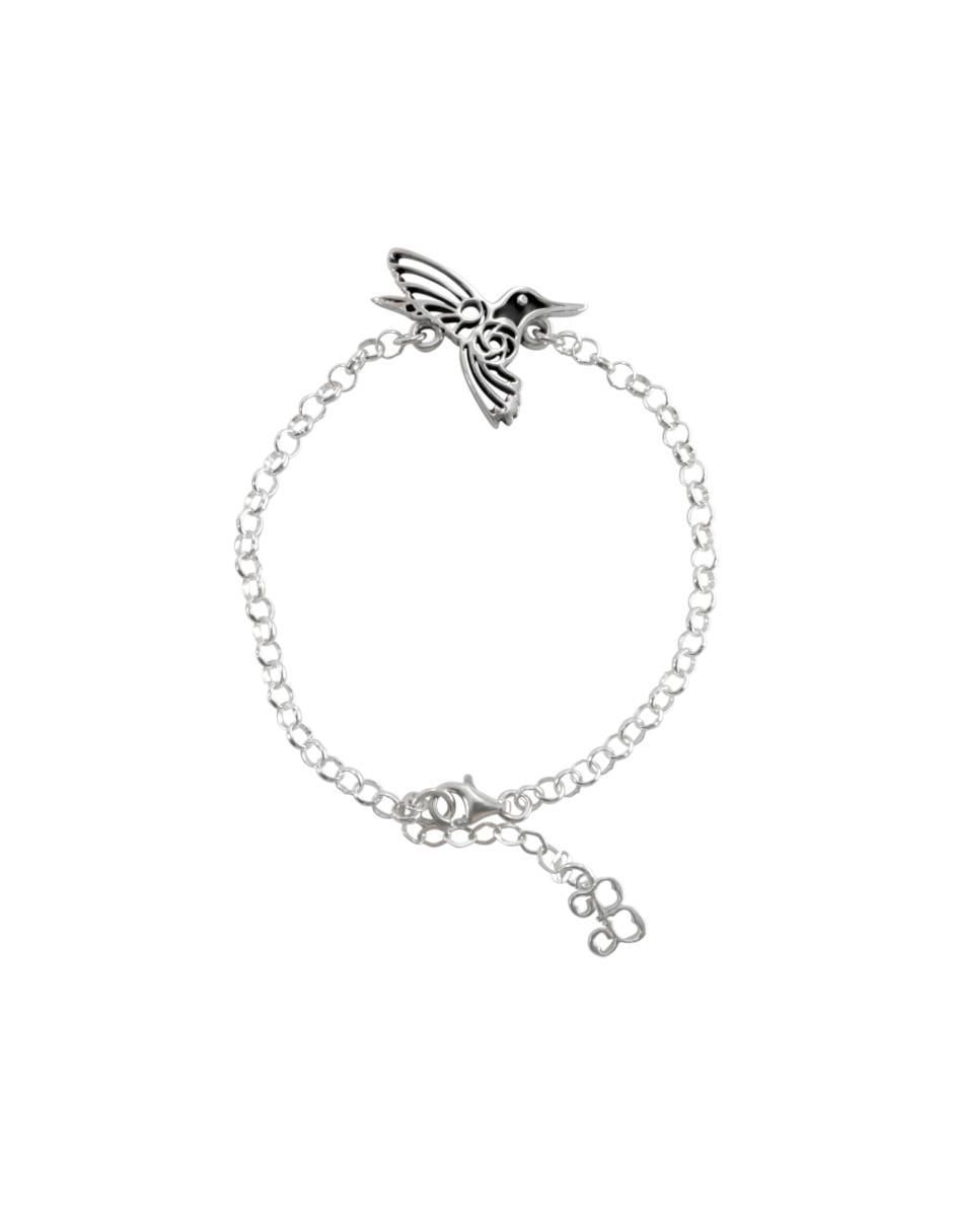 Pulsera de plata Clásica acabado liso