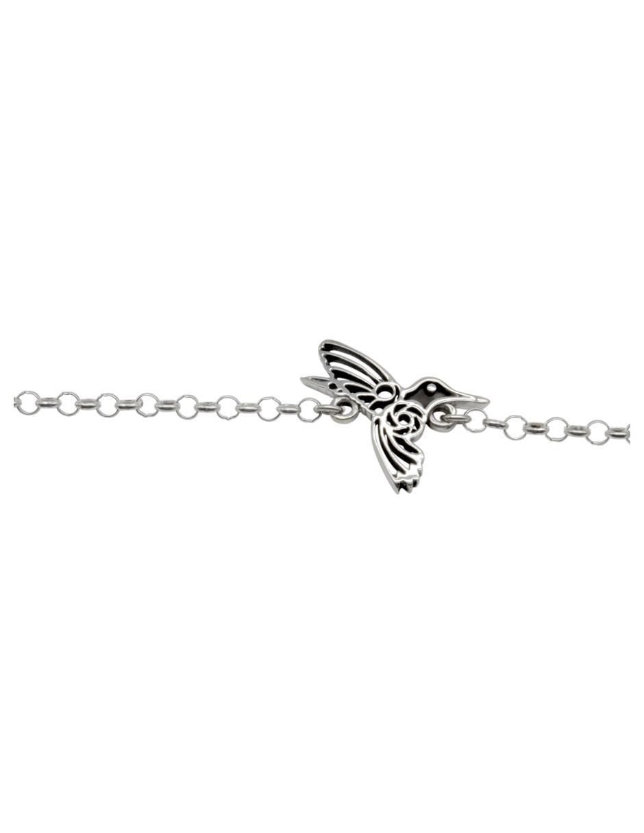 Pulsera de plata Clásica acabado liso