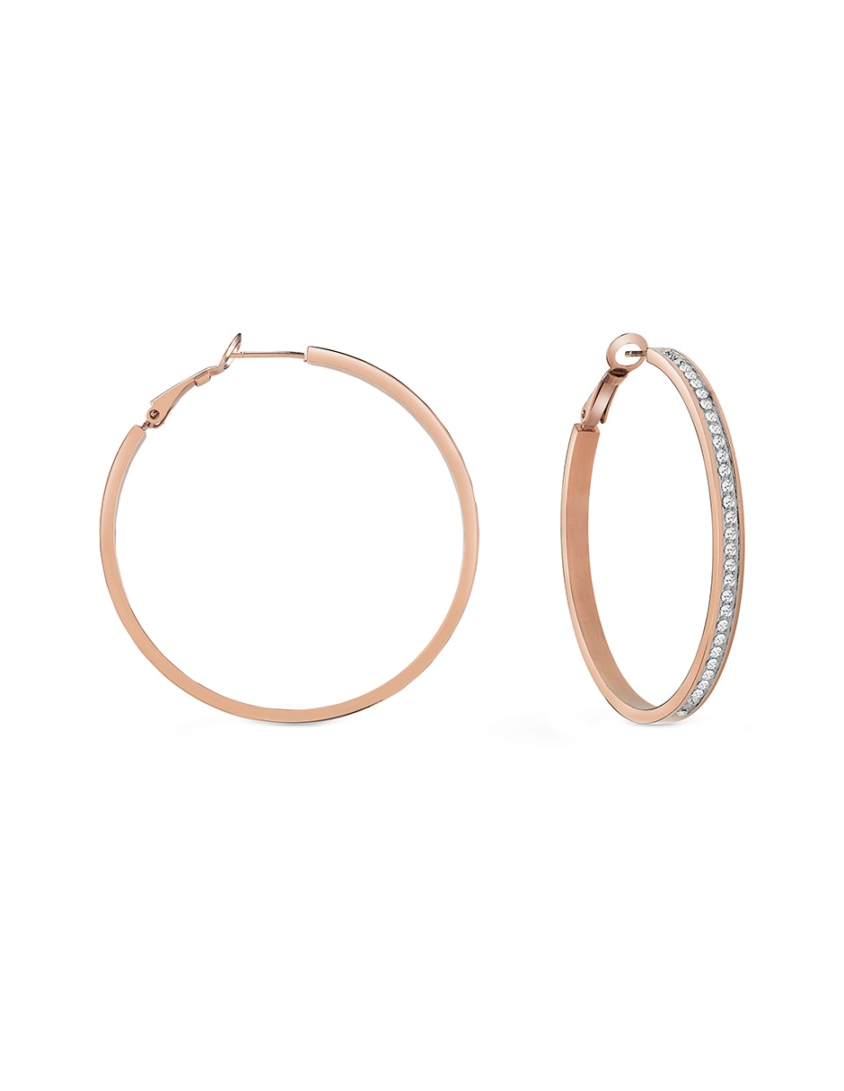 Arracadas Guess con acabado brillante zirconia