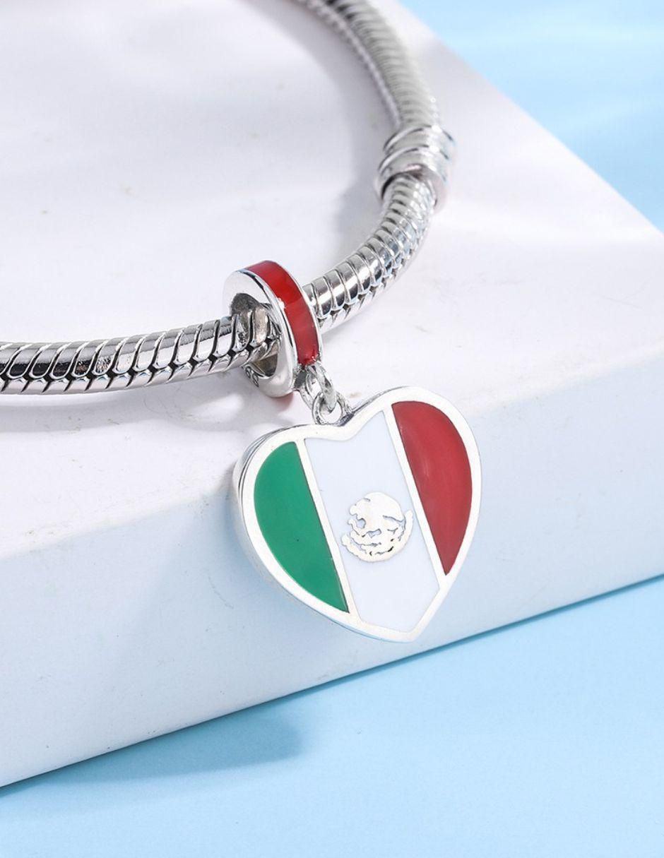 Charm de corazón Mayfer Joyería mundial de plata P 925 2