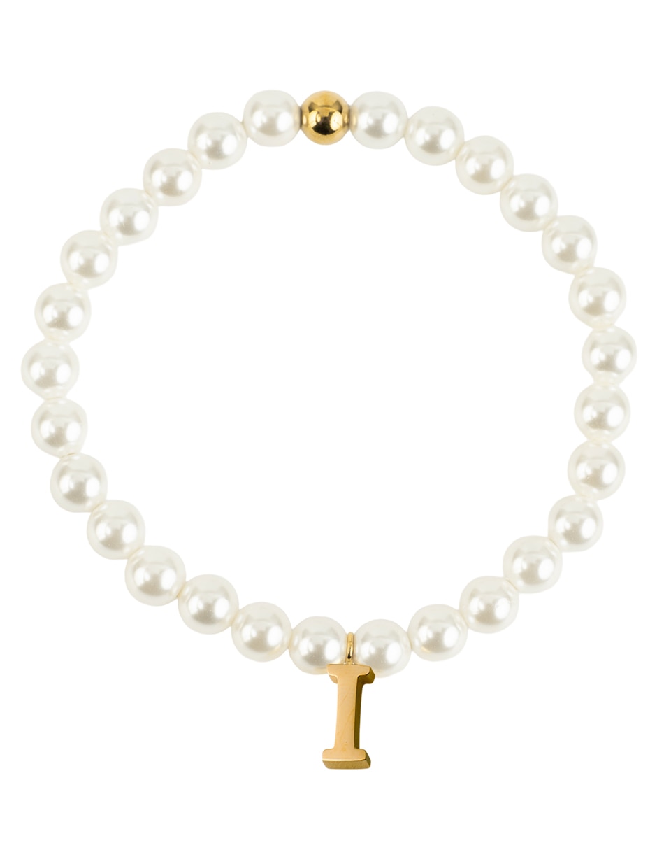 Pulsera con acabado baño de oro Pulsera con acabado baño de oro