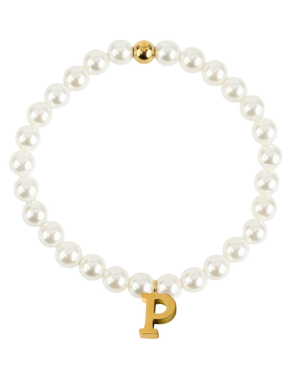 Pulsera con acabado baño de oro Pulsera con acabado baño de oro