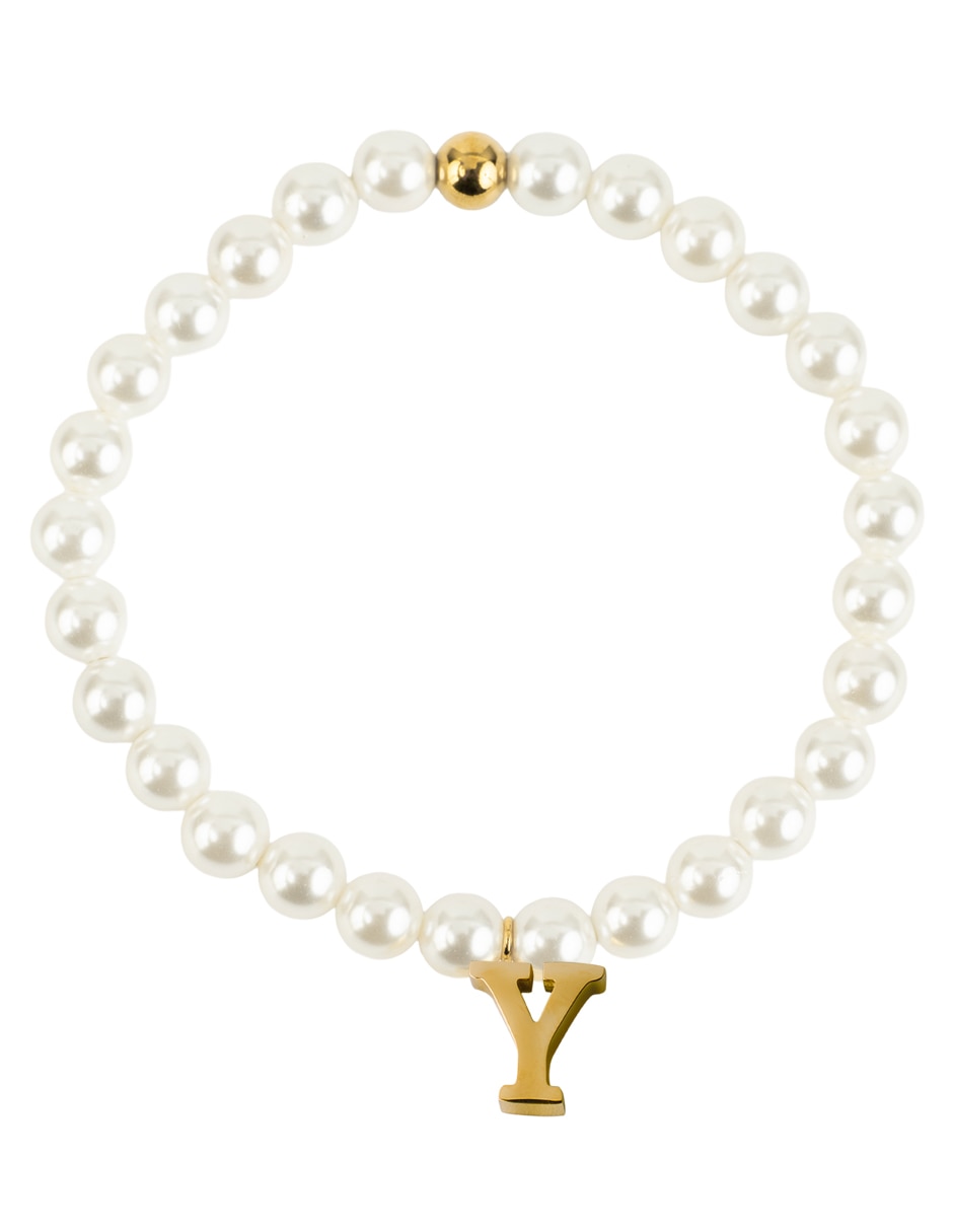 Pulsera con acabado baño de oro Pulsera con acabado baño de oro