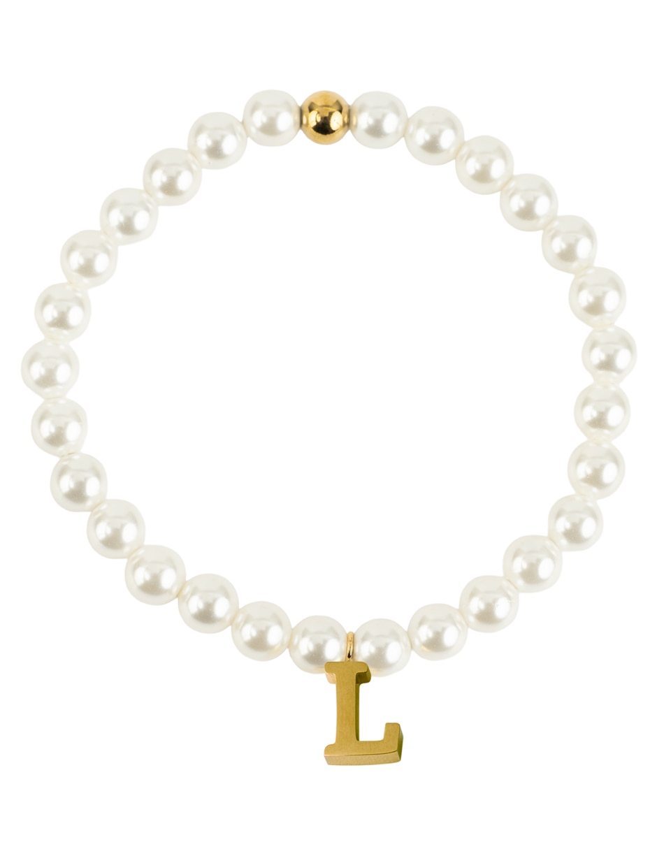 Pulsera con acabado baño de oro Pulsera con acabado baño de oro
