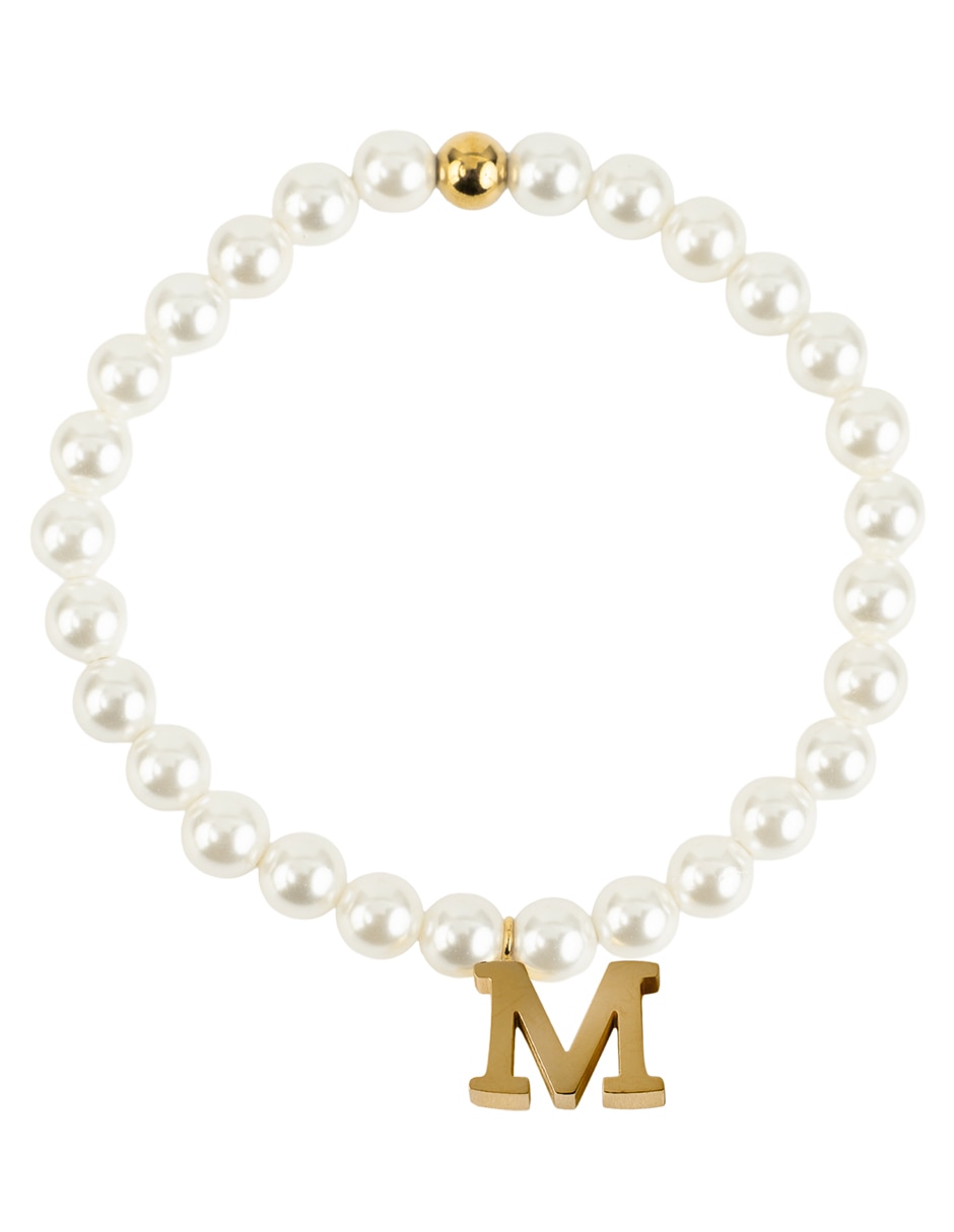 Pulsera con acabado baño de oro Pulsera con acabado baño de oro