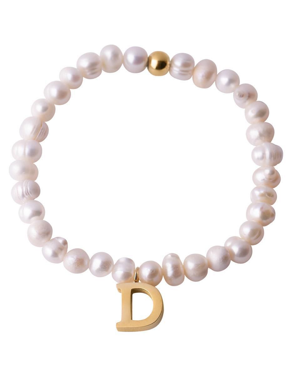 Pulsera con acabado baño de oro Pulsera con acabado baño de oro