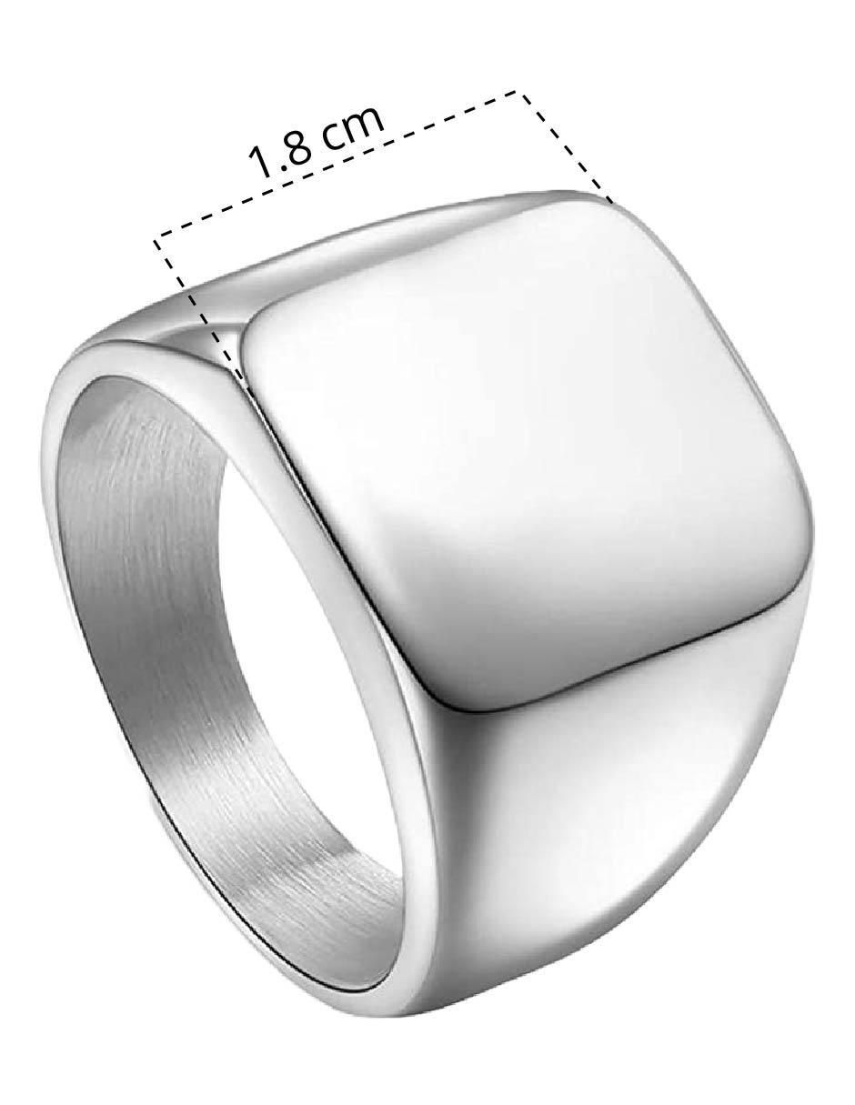 Anillo cuadrada brillante 6