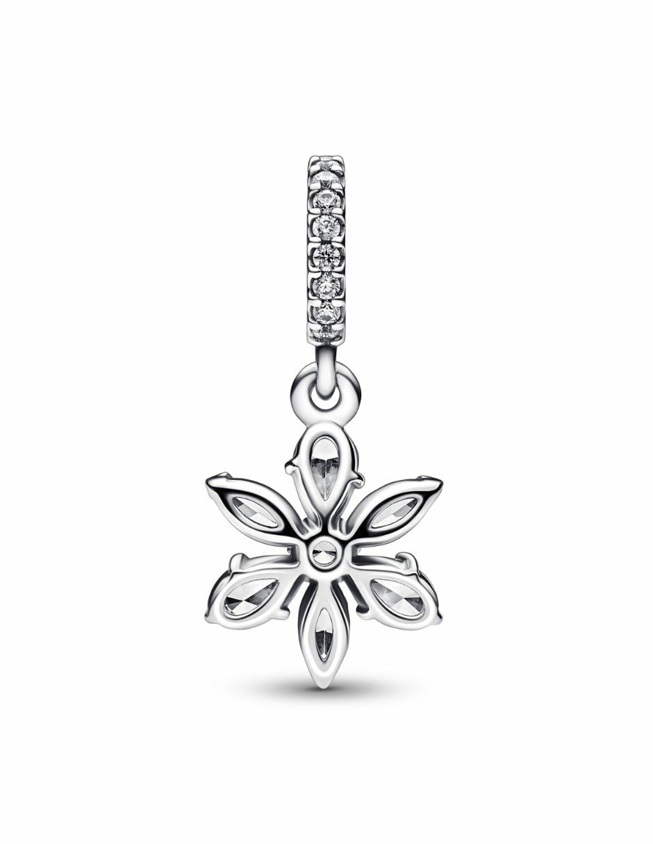 Colgante redonda timeless de plata zirconia cúbica 2