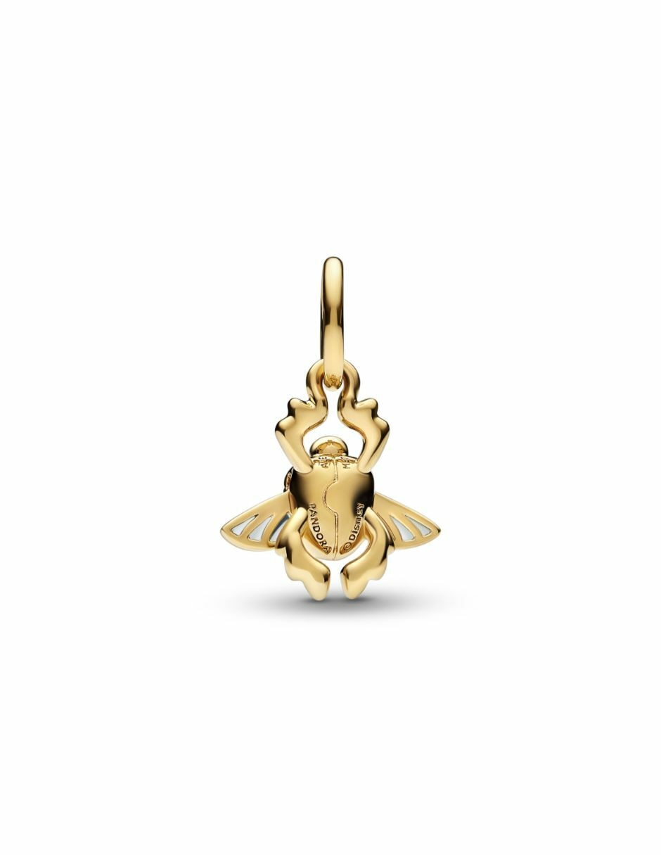 Colgante redonda Disney X Disney de plata zirconia cúbica 2