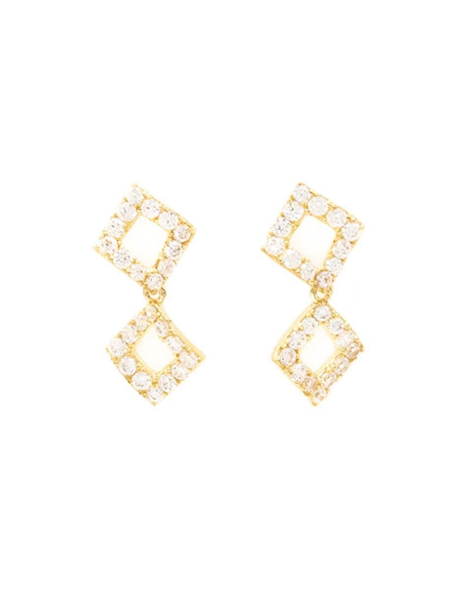 Aretes de plata P 925 con acabado brillante 1