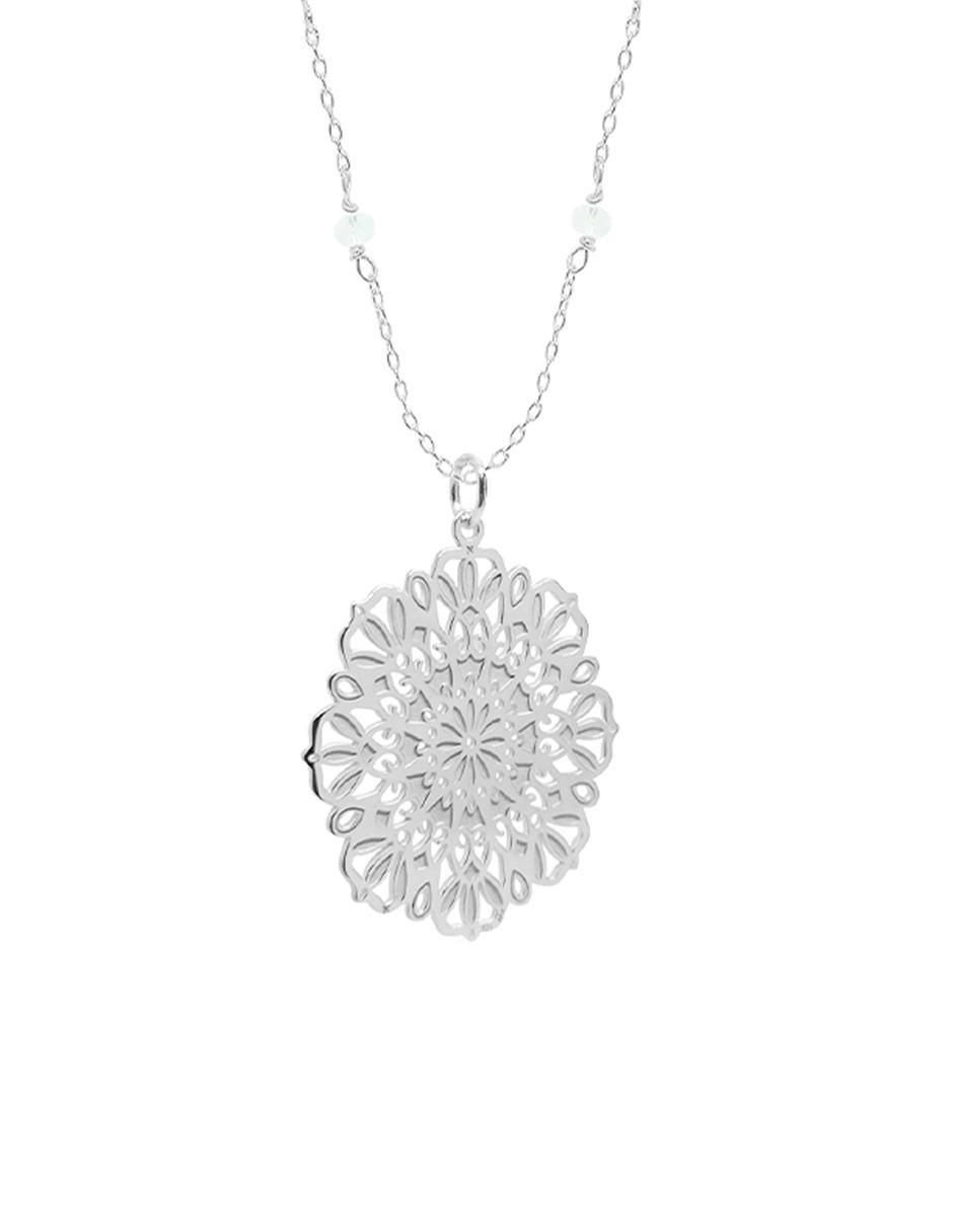Collar Gerbera de plata P 925 3
