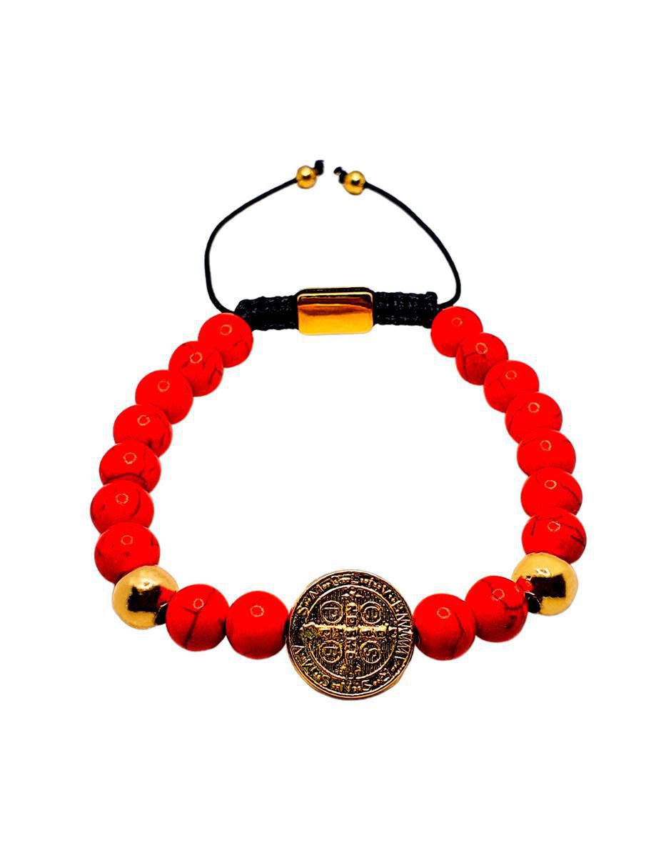 Pulsera San Benito acabado brillante