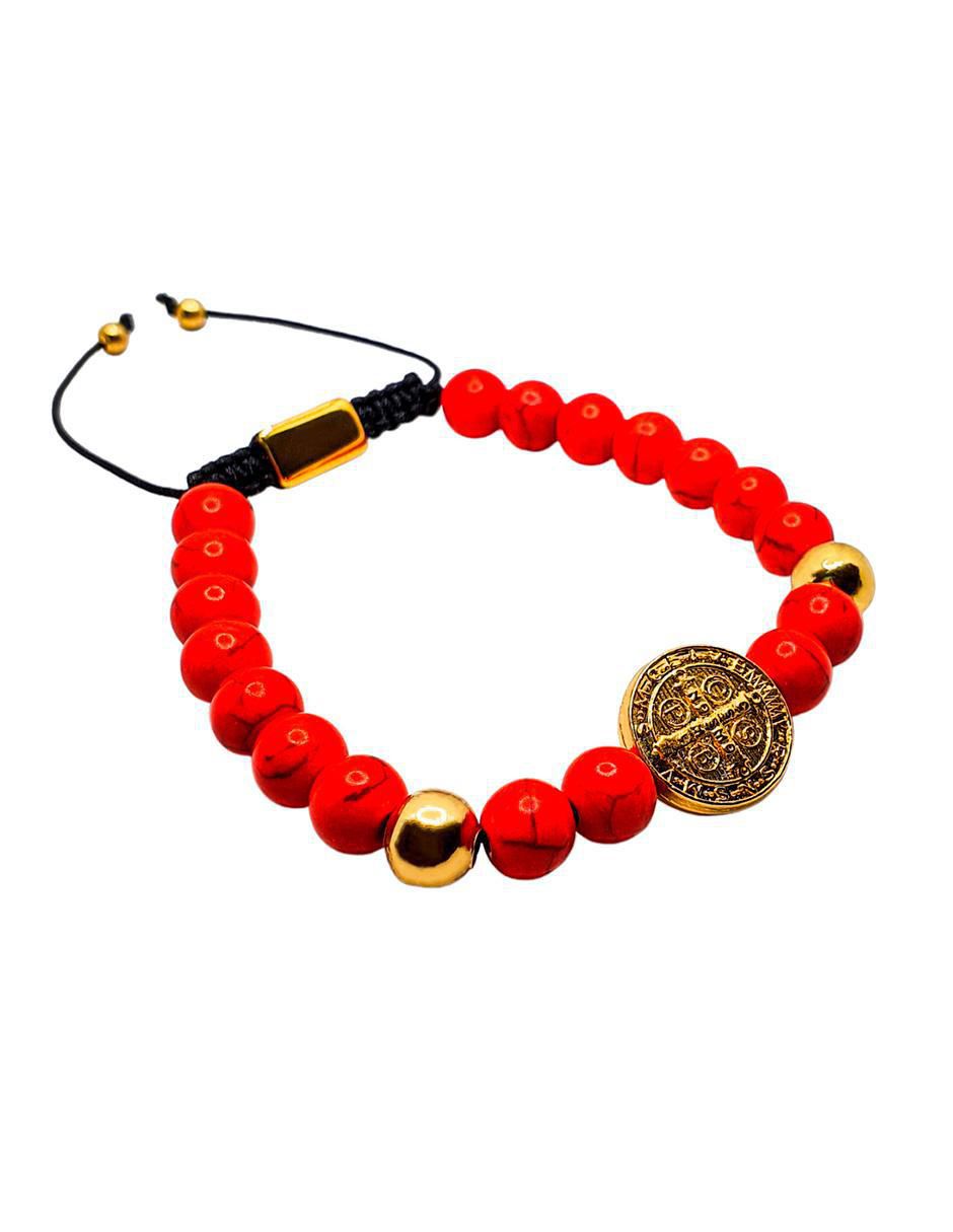 Pulsera San Benito acabado brillante 2