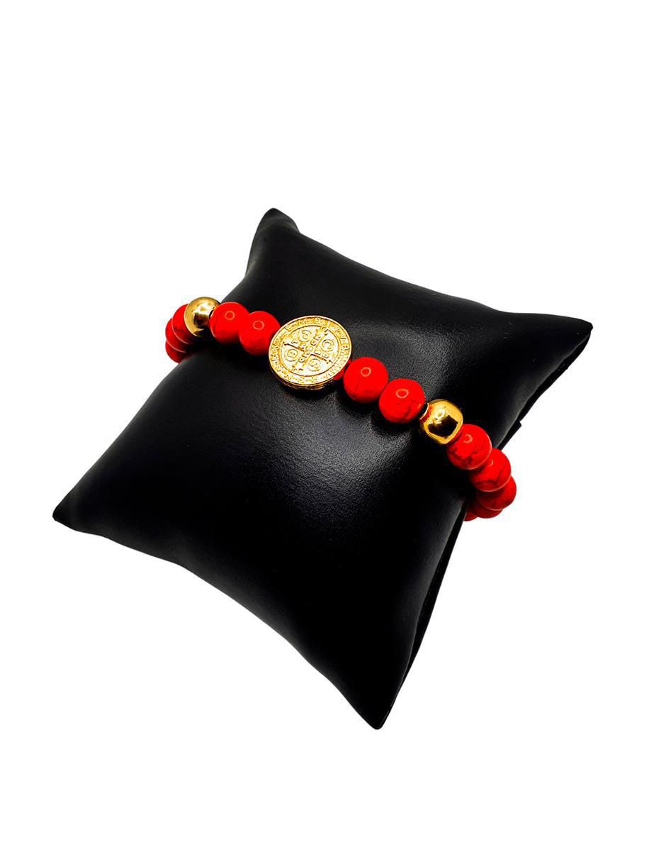 Pulsera San Benito acabado brillante 3