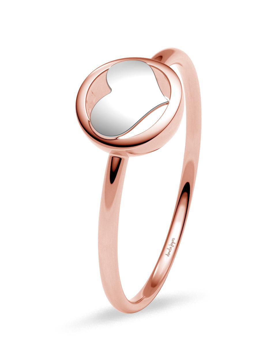 Anillo 14 k de oro zirconia brillante 5