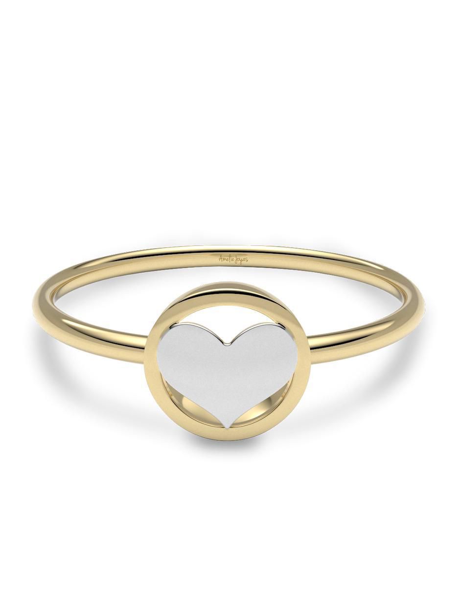 Anillo 14 k de oro zirconia brillante Anillo 14 k de oro zirconia brillante