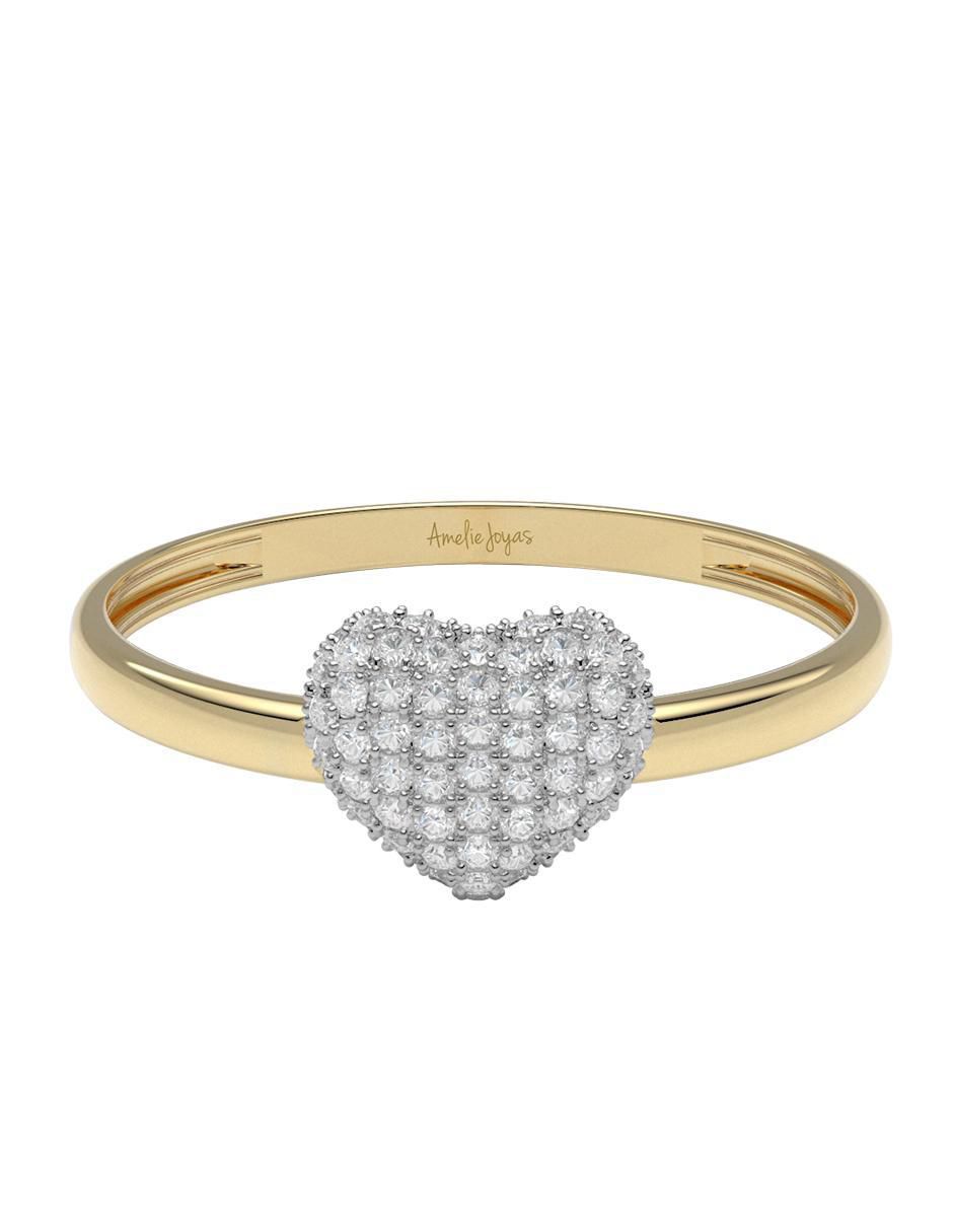 Anillo 14 k de oro zirconia brillante Anillo 14 k de oro zirconia brillante