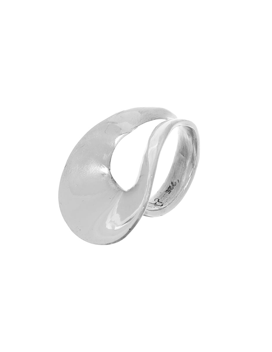 Anillo P 925 de plata brillante