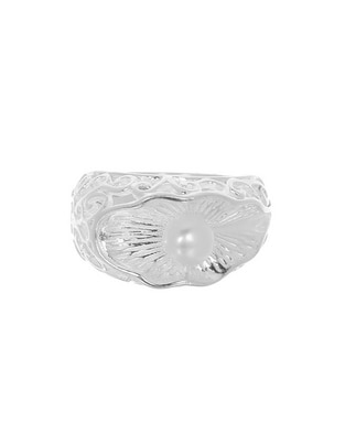 Anillo Vestigios P 925 de plata perla brillante