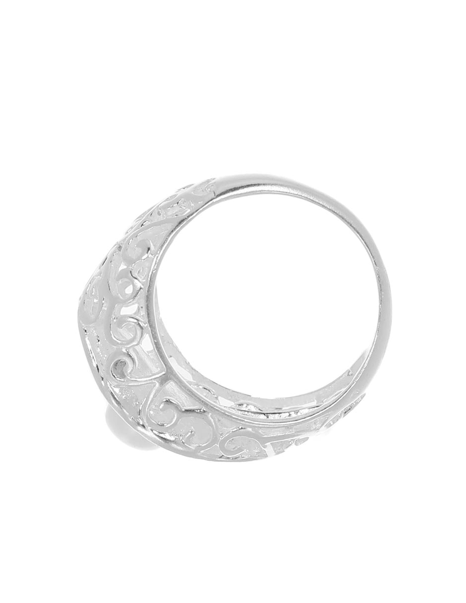 Anillo Vestigios P 925 de plata perla brillante