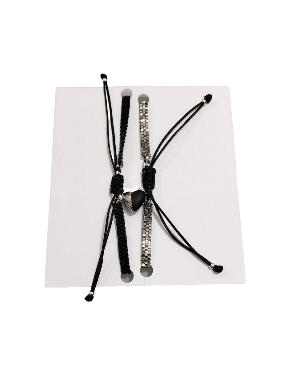 Pulsera con cristal acabado liso 2