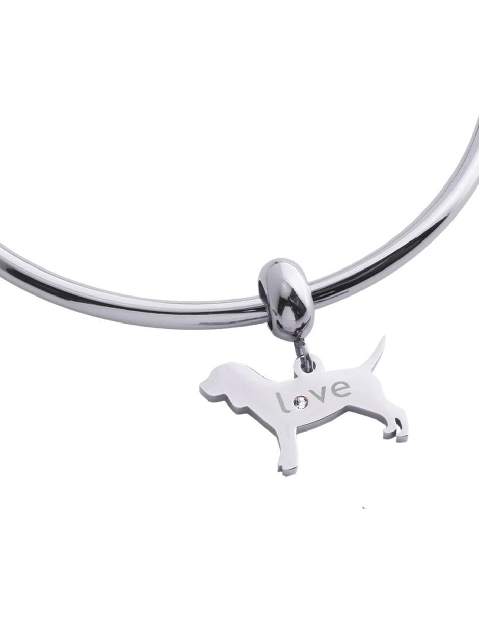 Charm de perro zirconia cúbica 5