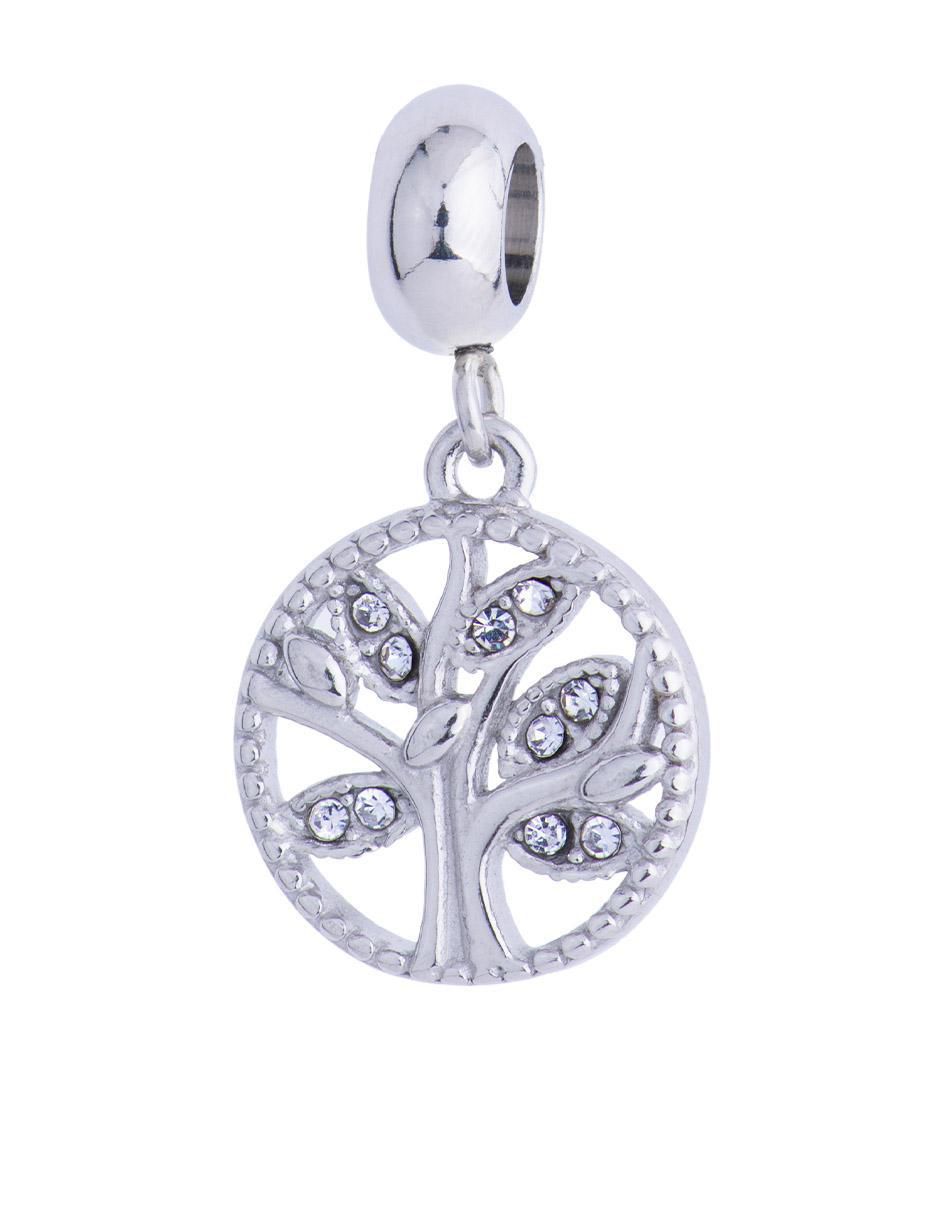 Charm de árbol zirconia cúbica 1