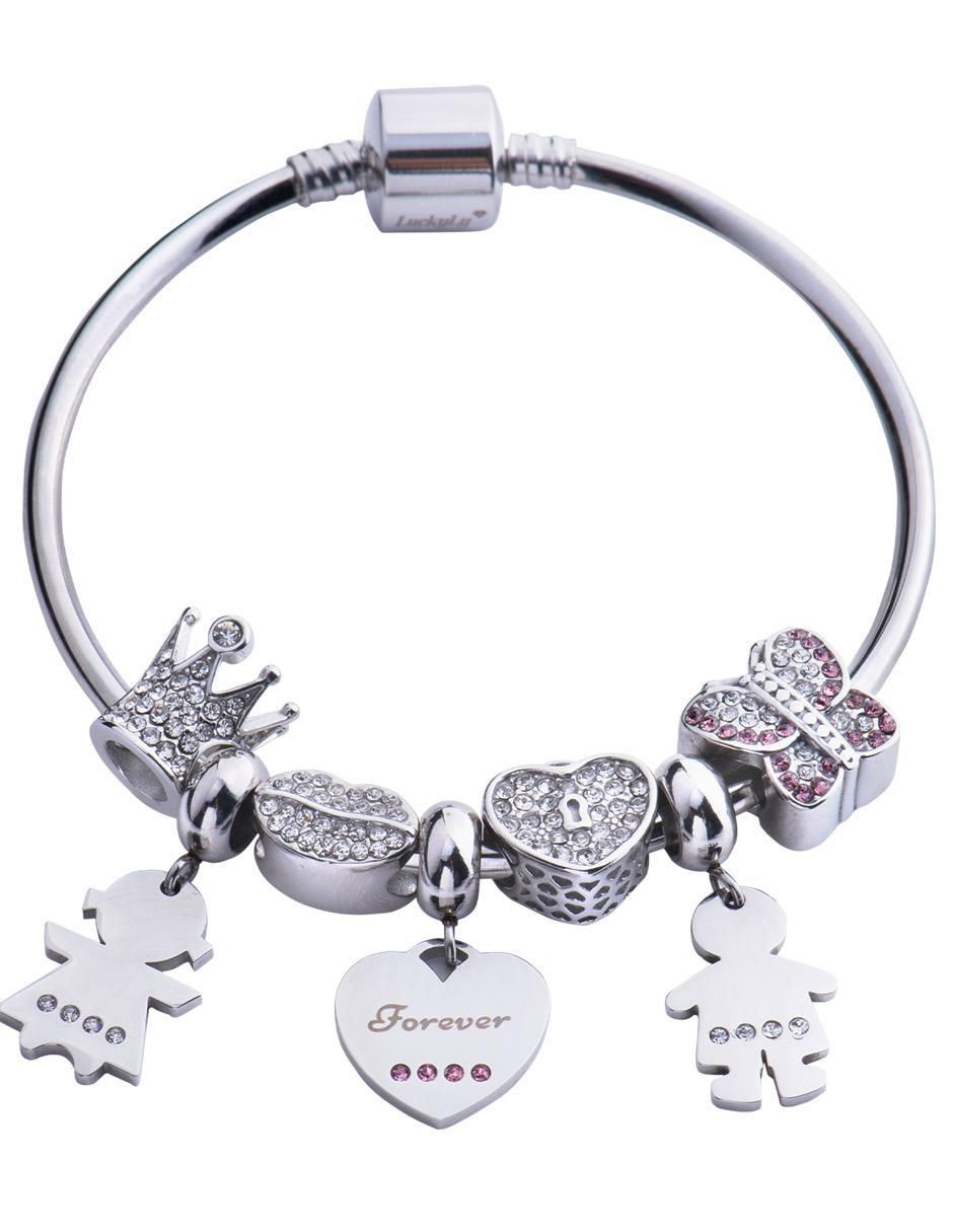 Charm de mariposa Luckyly zirconia cúbica