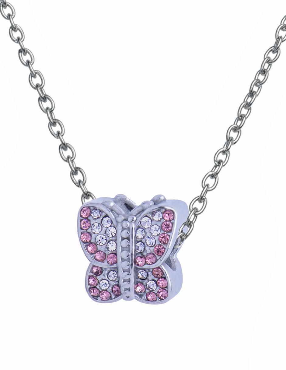 Charm de mariposa Luckyly zirconia cúbica