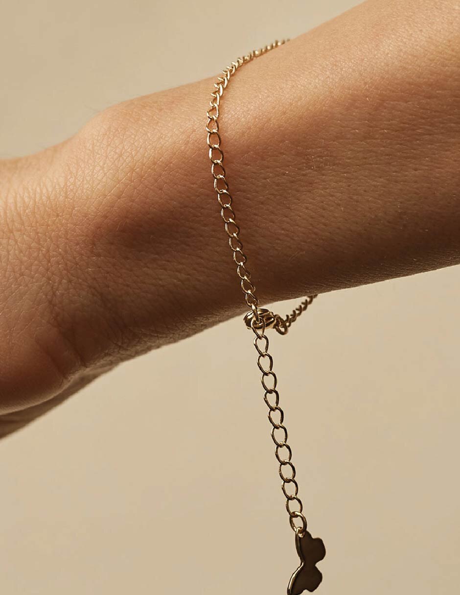 Brazalete Classic acabado baño de oro 2