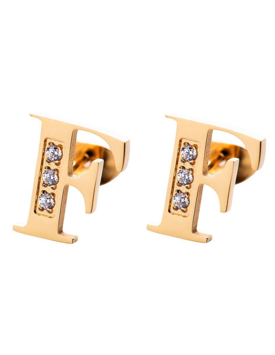 Broqueles de letra c 18 K con acabado brillante Broqueles de letra c 18 K con acabado brillante