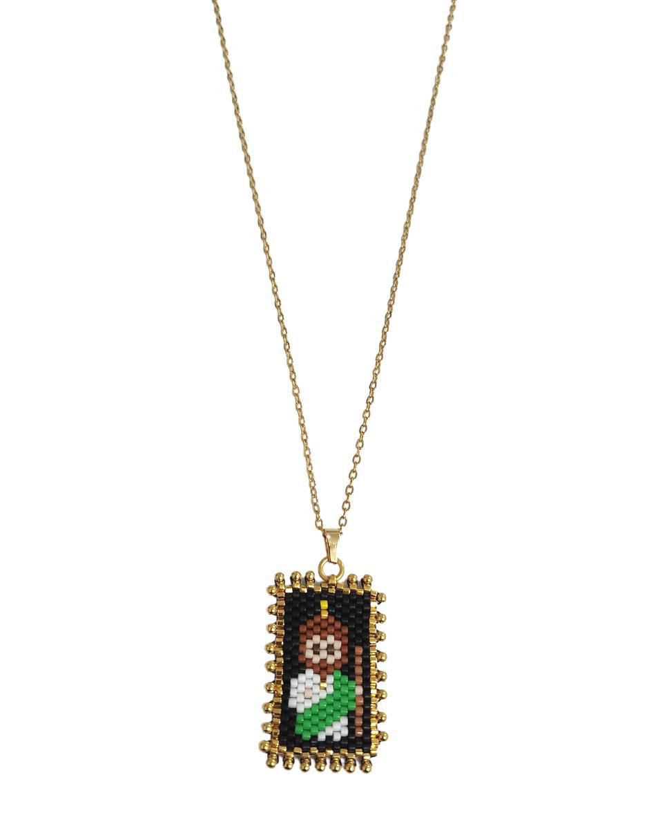 Collar San Judas Tadeo de baño de oro Collar San Judas Tadeo de baño de oro