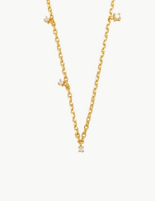 Collar de baño de oro 18 K