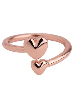 Anillo de corazón zirconia cúbica brillante 1