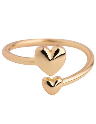Anillo de corazón zirconia cúbica brillante