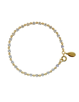 Pulsera con zirconia Estacional acabado brillante