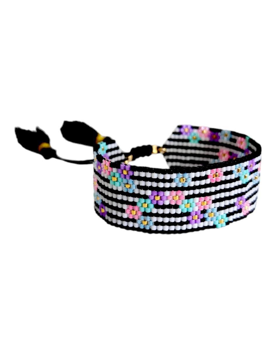 Brazalete con cristal acabado brillante 5