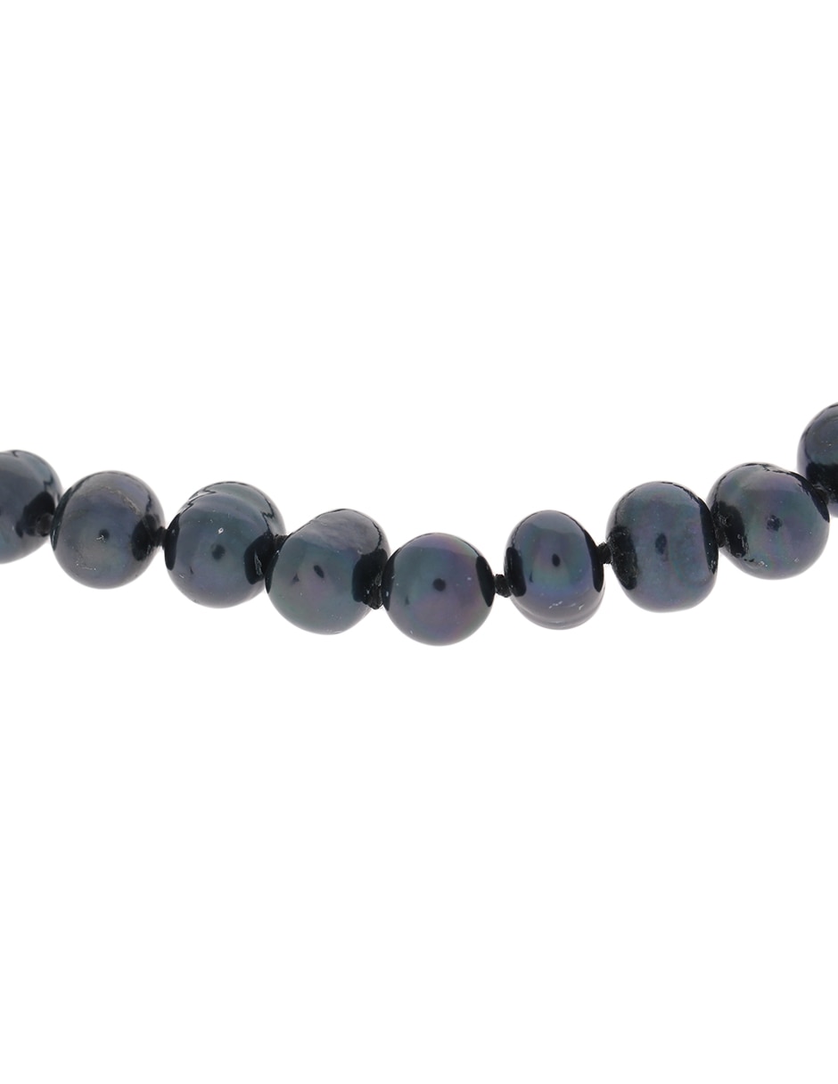 Pulsera con perla acabado liso 2