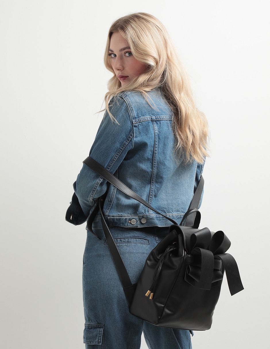 Backpack de piel para mujer 6