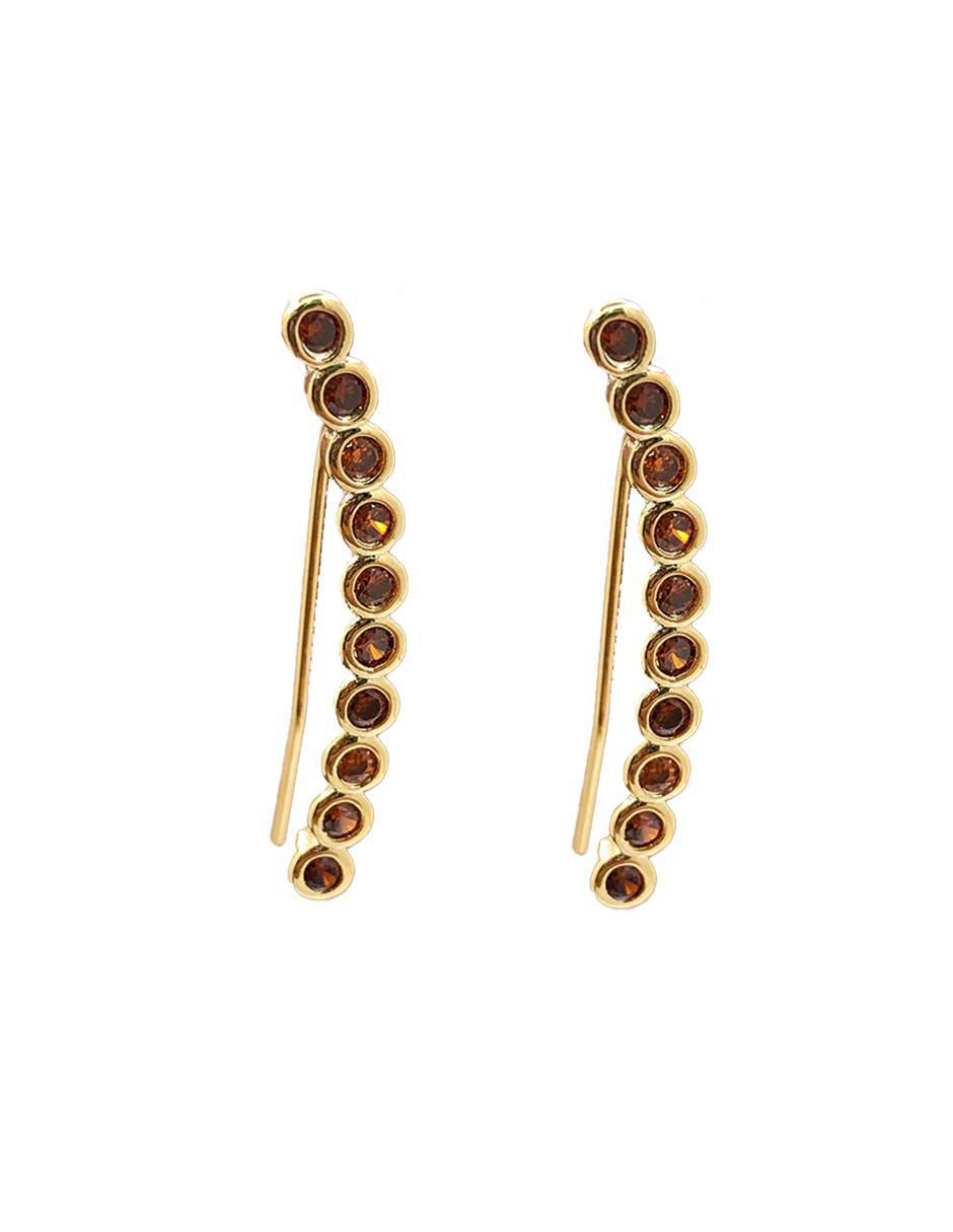 Aretes con acabado brillante