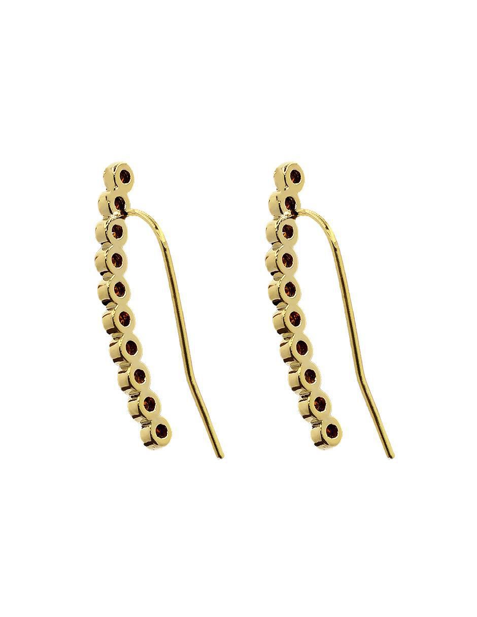 Aretes con acabado brillante 2