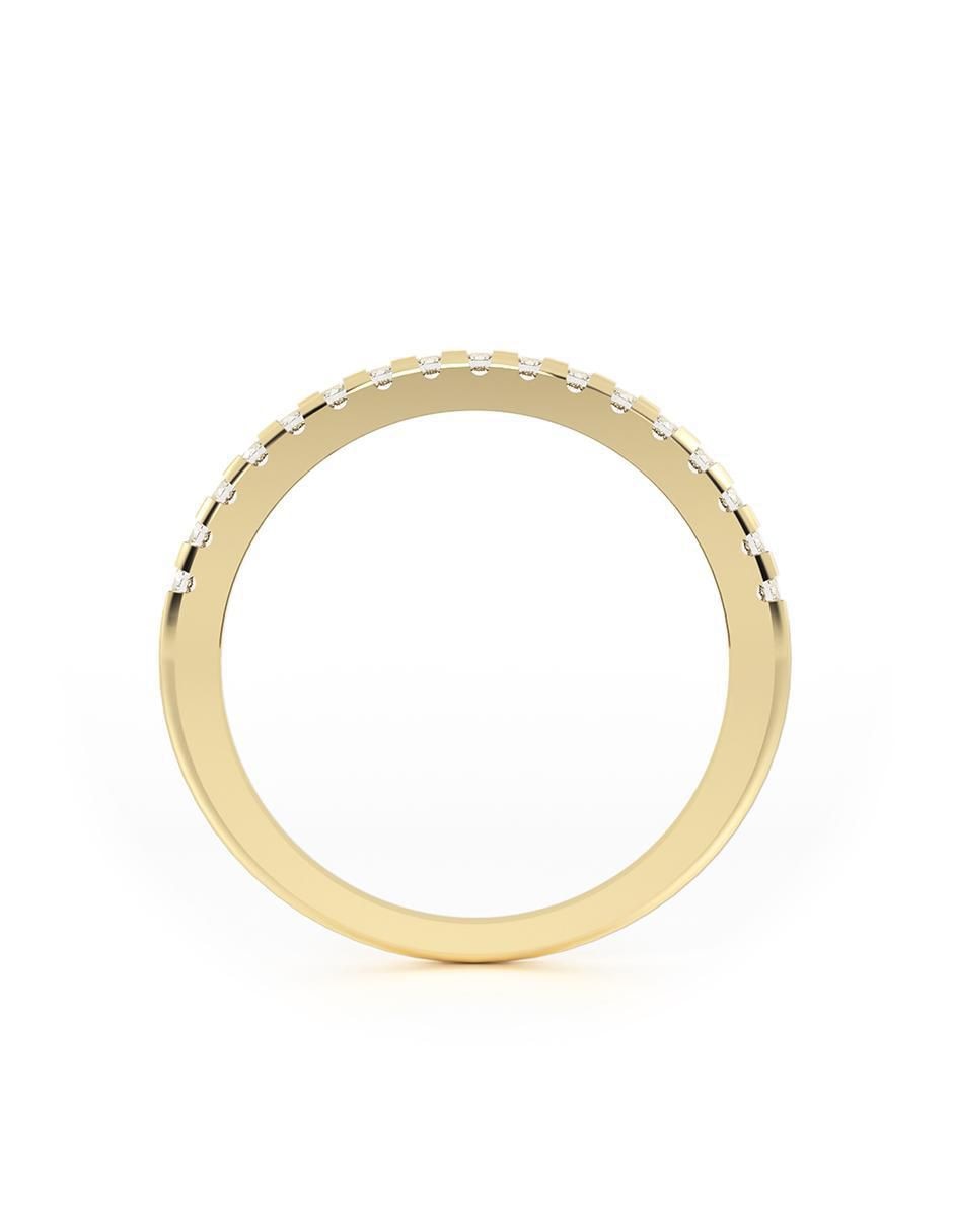 Churumbela abba joyas de oro zirconia pavé