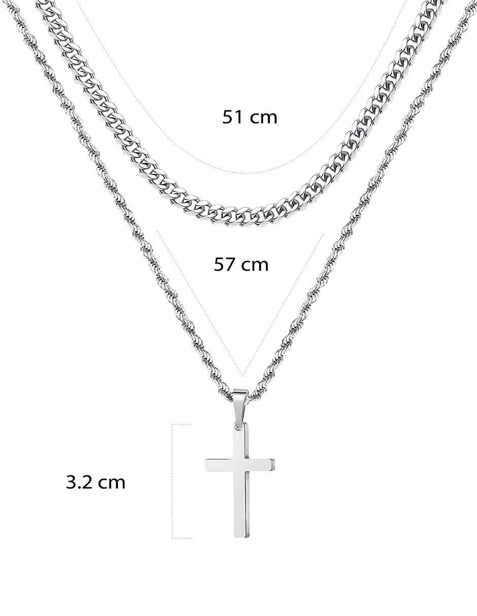 Collar de cruz 5