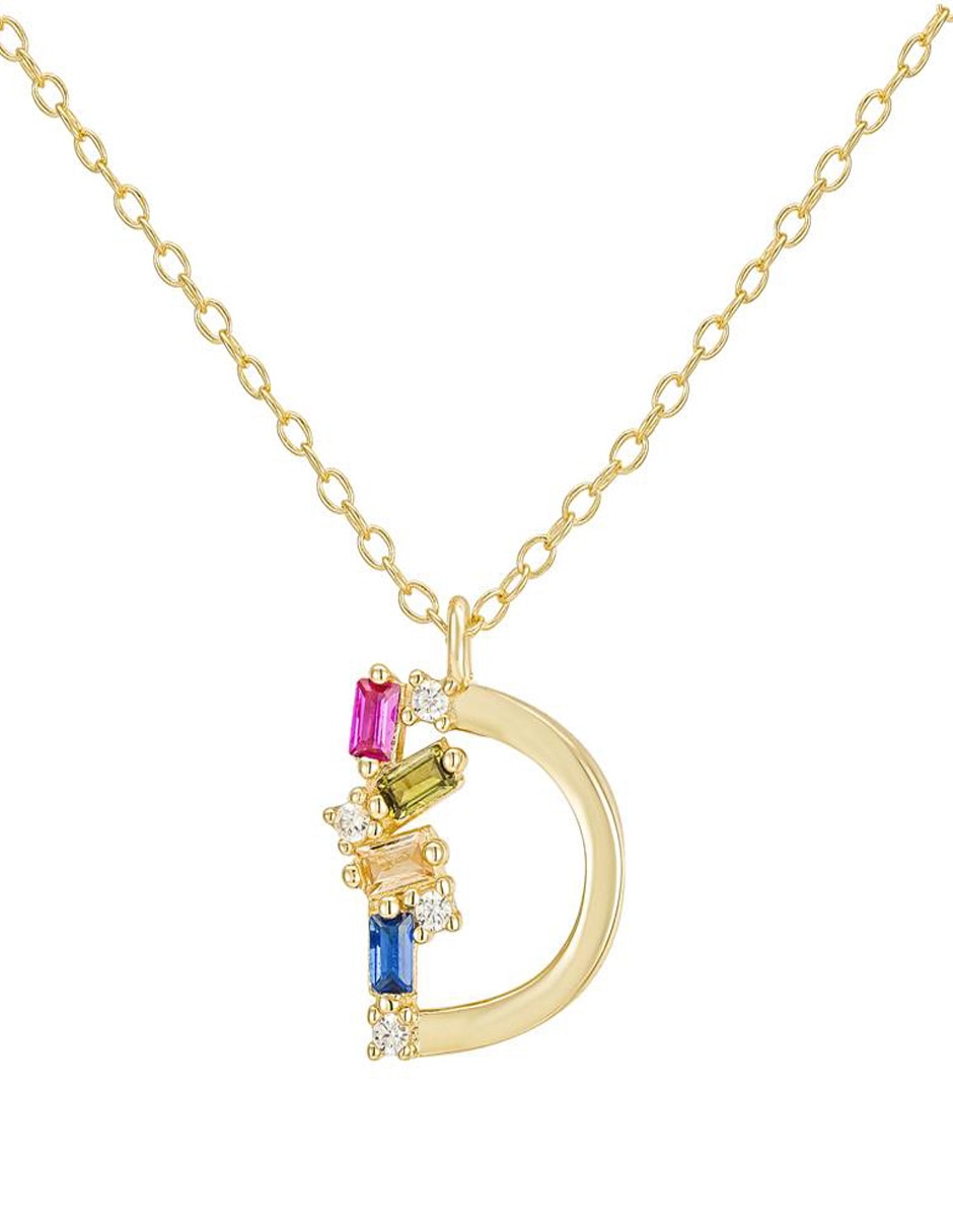 Collar Letter de plata P 925 Collar Letter de plata P 925