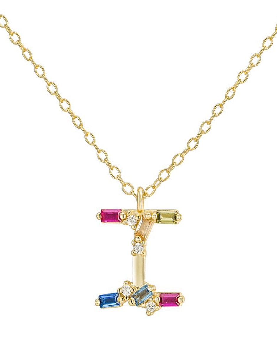 Collar Letter de plata P 925 Collar Letter de plata P 925