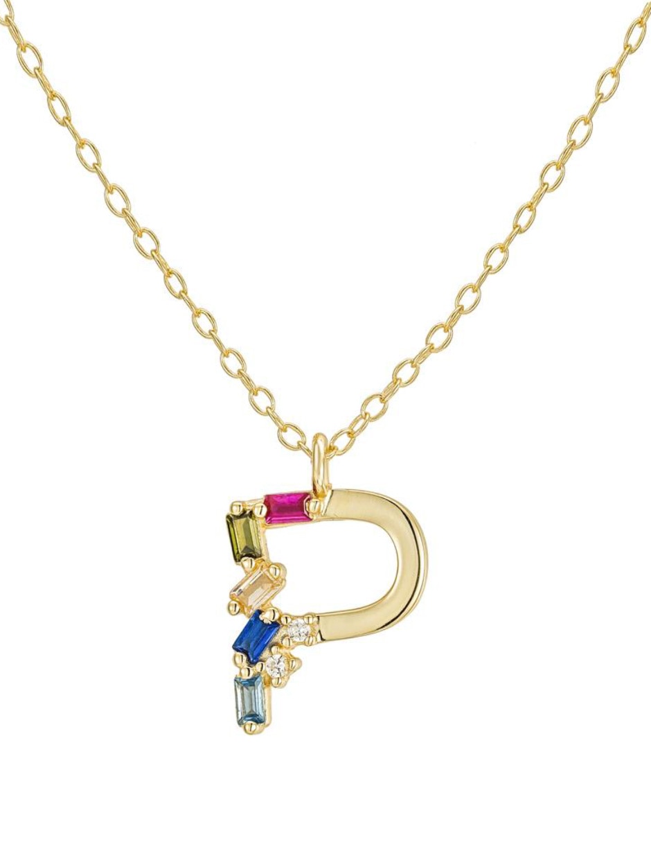 Collar Letter de plata P 925 Collar Letter de plata P 925
