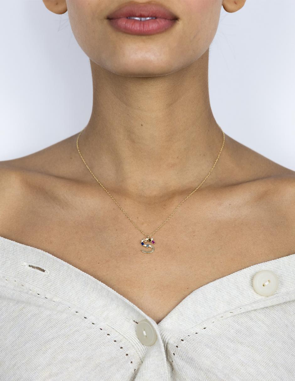 Collar Letter de plata P 925