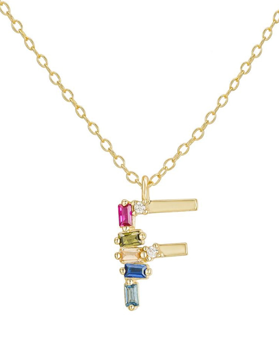 Collar Letter de plata P 925 Collar Letter de plata P 925