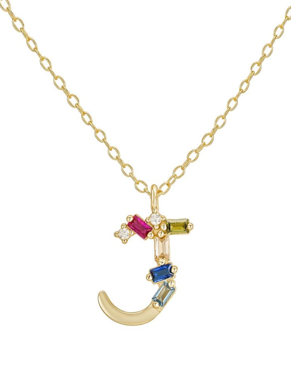 Collar Letter de plata P 925